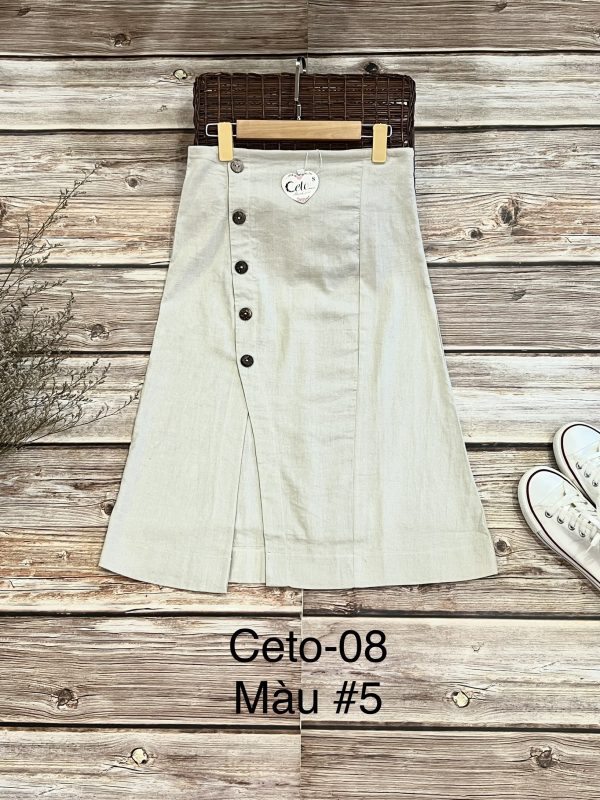 chân váy linen Ceto-08 - Hình ảnh 2